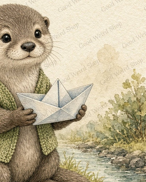 A Little Boat, A Big Adventure, close-up detail