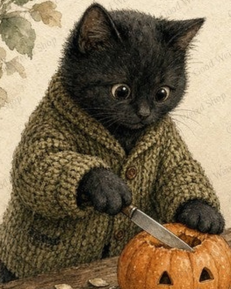 A Little October Magic, close-up detail