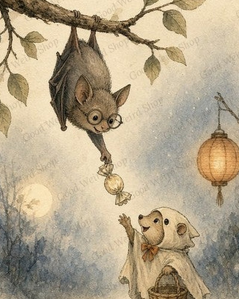 A Treat from Above, close-up detail