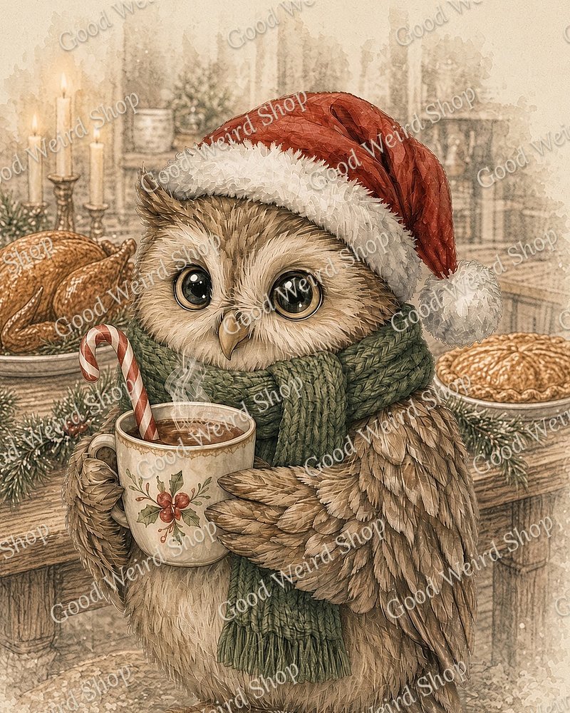 Cocoa Before Dinner, close-up detail