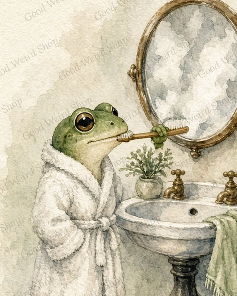 The Morning Routine, close-up detail