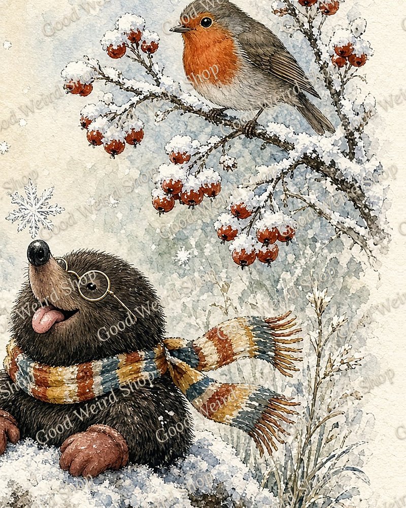 The Very First Flake, close-up detail